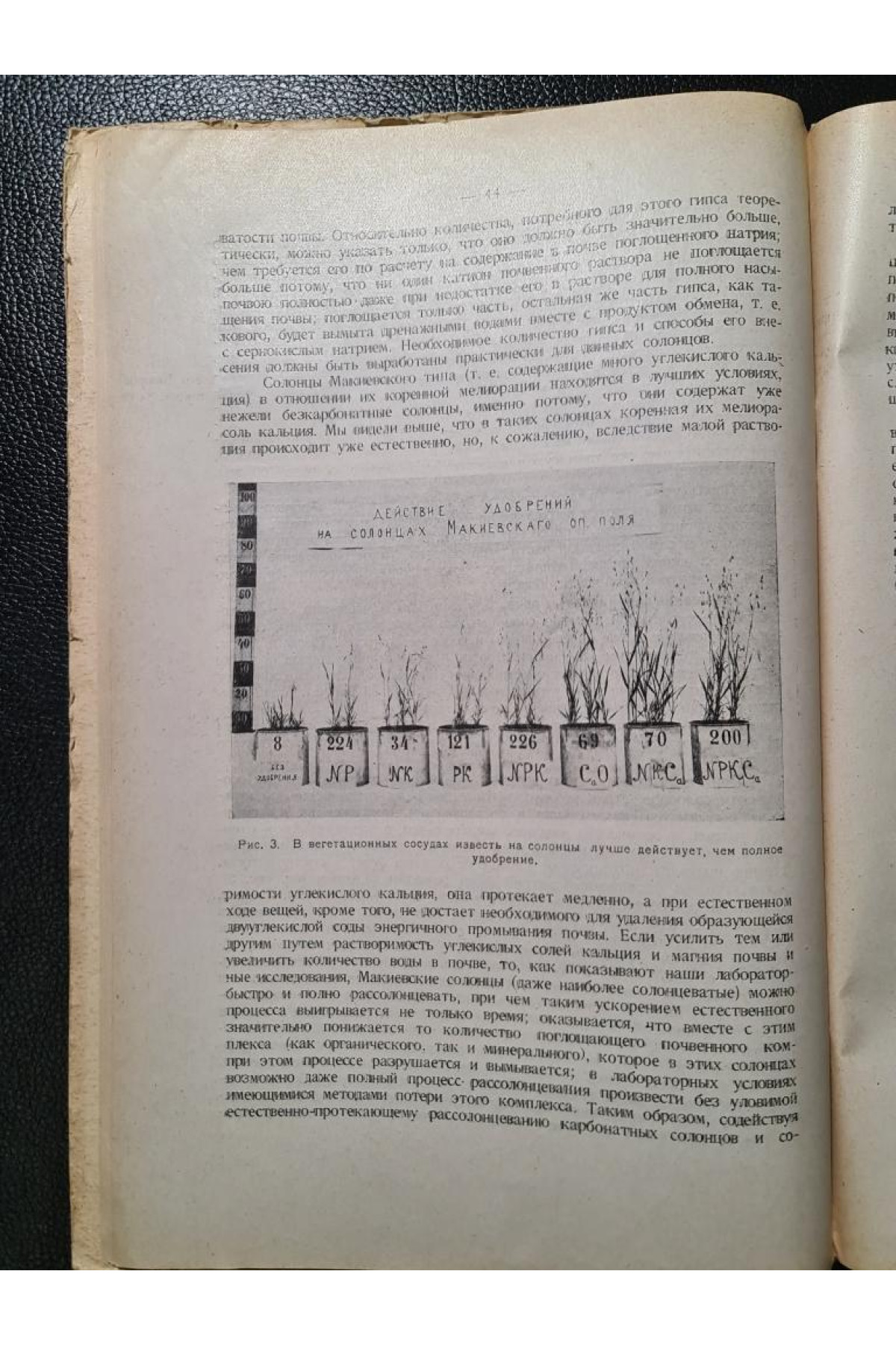 Почва как натуральная среда для сельско-хозяйственных растений 1926 р.
