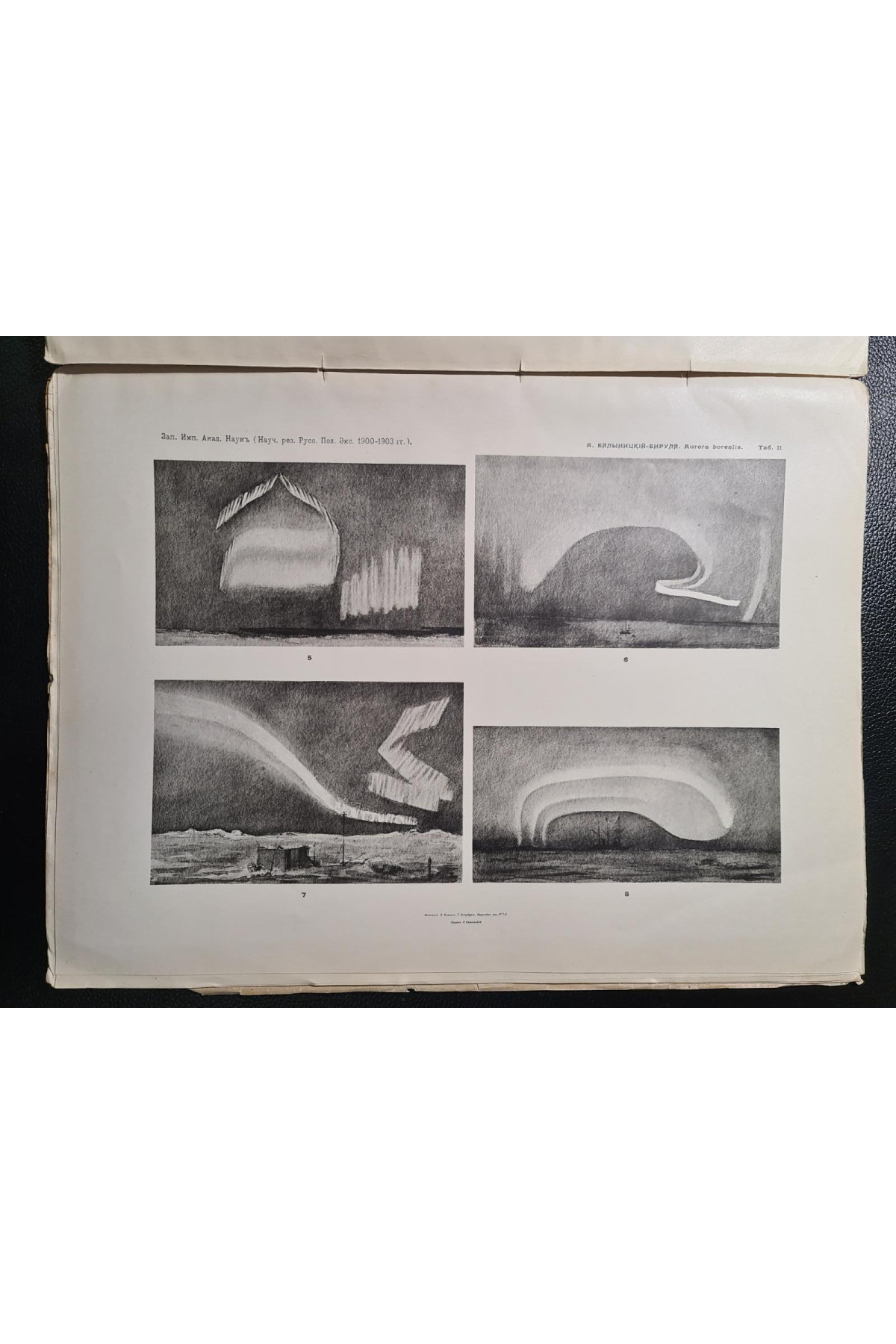 1912 р. Наблюдений за полярными сияниями. Русской полярной экспедиции 1900–1901 р.р.