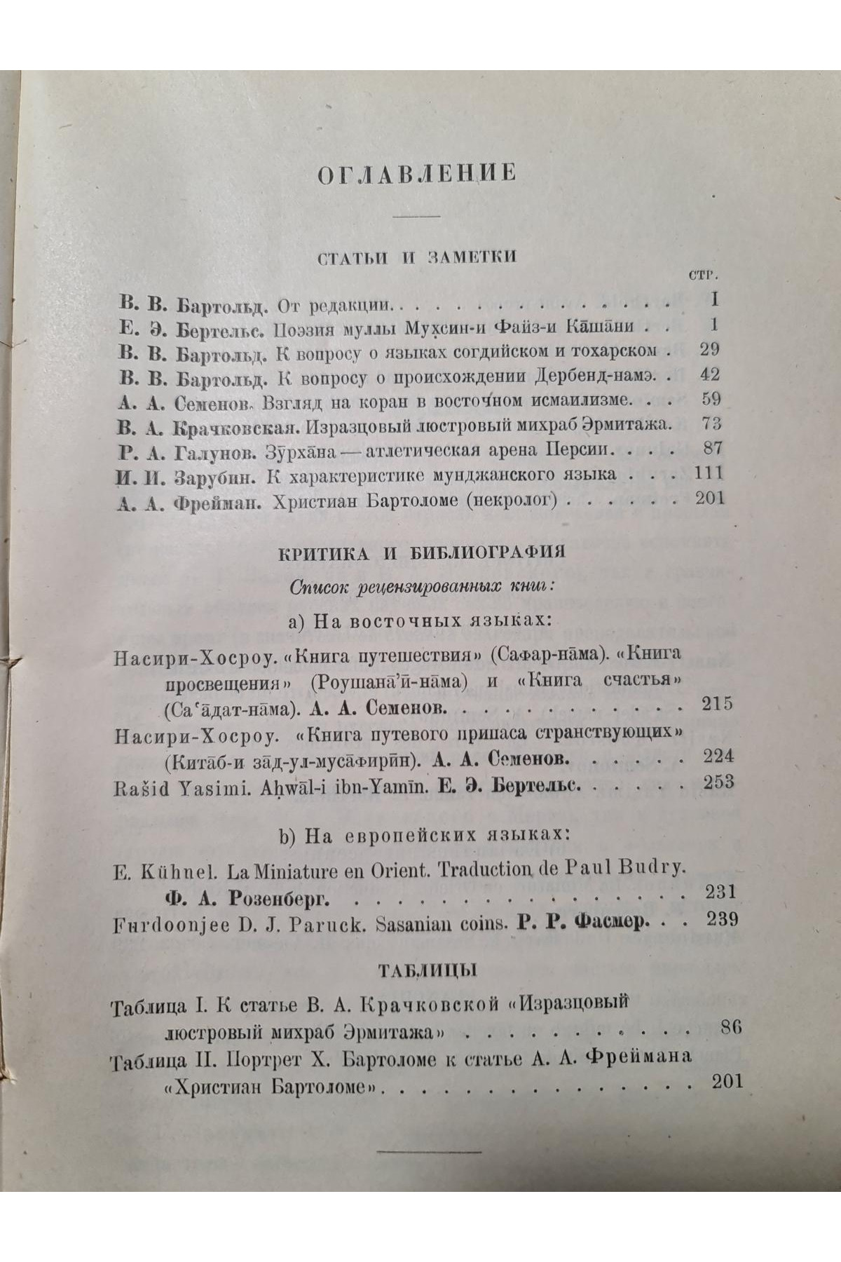 Иран  Том I, II, III – 1927-1929