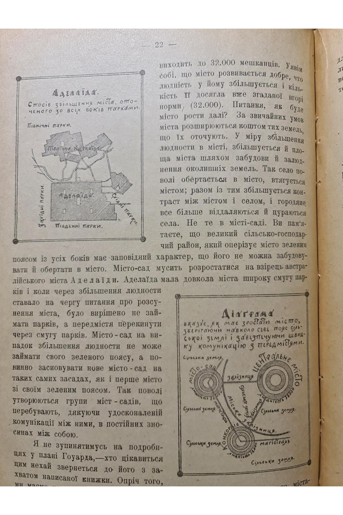 1920 р. Міста-Сади соціяльно-політичні нариси