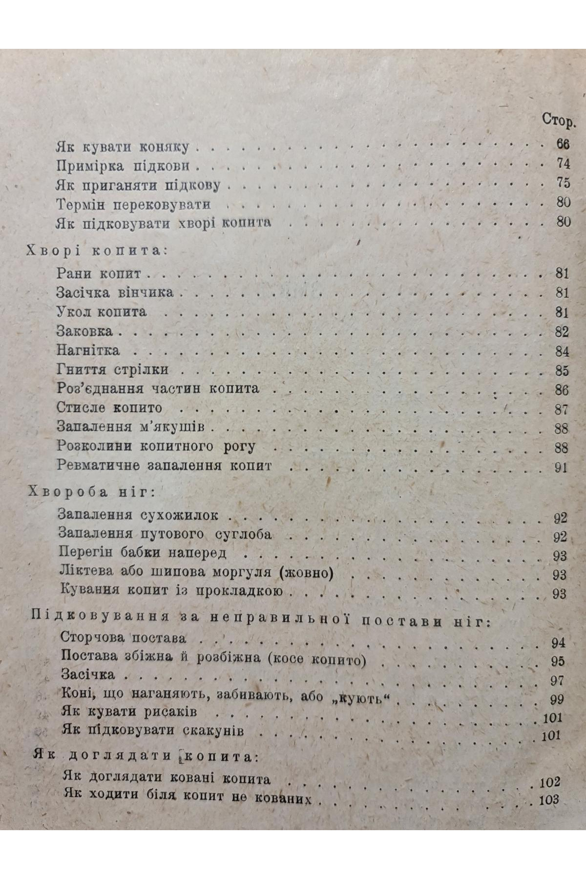 1926 р. Кування коней  