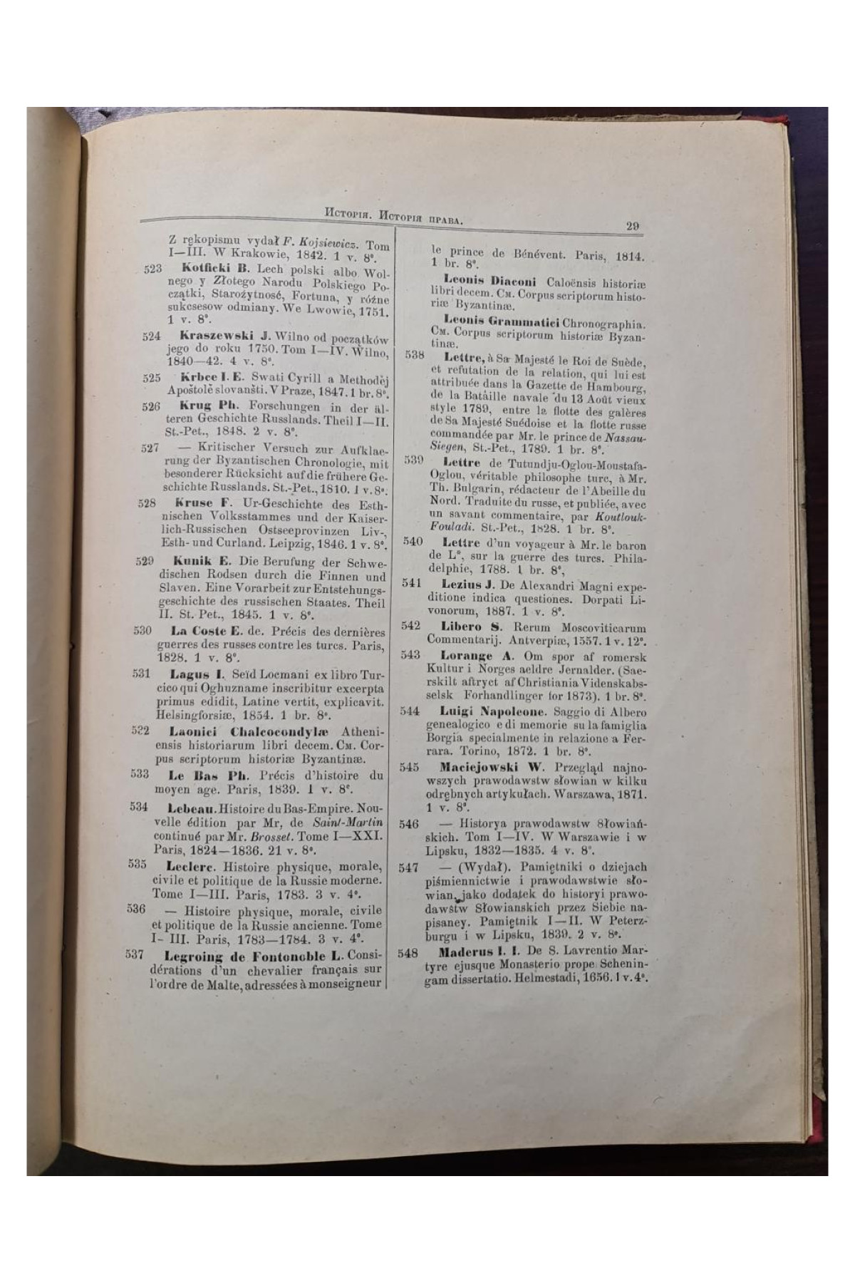 1893 г. Каталог библиотеки Императорского Одесского общества История и Древности  